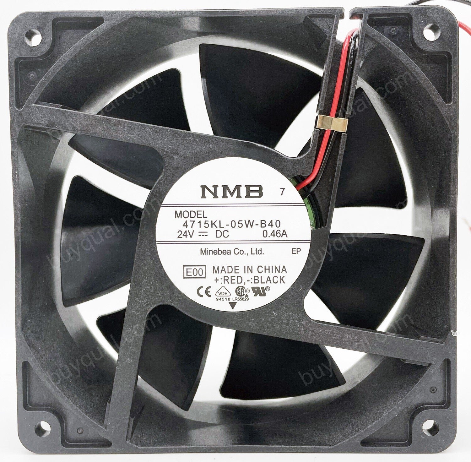 NMB 4715KL-05W-B40 24V 0.46A 2wires Cooling Fan - Original New NMB 4715KL-05W-B40 24V 0.46A 2wires Cooling Fan - Original New